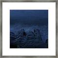 Trident Rock Framed Print