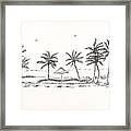 Tropical Beach Ii Framed Print