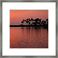 Tropical Sunset Framed Print