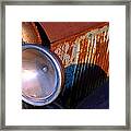 Truck Light Framed Print