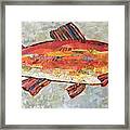 Trudy The Trout Framed Print