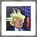 Trump President Of Bizarro World - Maybe Framed Print
