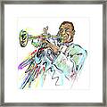 Louis Armstrong Framed Print