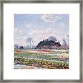 Tulip Fields At Sassenheim Framed Print Tulip Fields At Sassenheim Framed Print