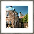 Tulsa Skyline From The Blue Dome District Framed Print