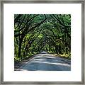 Tunnel On Botany Bay Framed Print