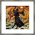 Turkish Sunset Framed Print