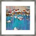 Turquoise Framed Print