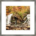 Turtletown Creek Falls Framed Print