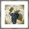 Tuscan Table Pinot Noir Framed Print