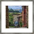 Tuscany Scooter Framed Print