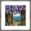 Tuscany View Framed Print