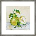 Tutti Fruiti Pears 2 Framed Print
