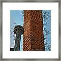 Twig Chimney Framed Print