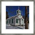 Twin Lakes School District No. 009 Established 1895 Framed Print
