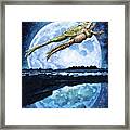 Two Frogs In Love Framed Print