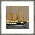 Two Masts Framed Print