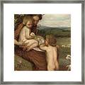 Two Mothers Framed Print