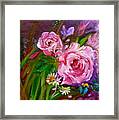 Two Pinks Jenny Lee Discount Framed Print