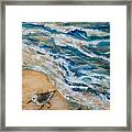 Two Pipers Along Shore Framed Print