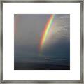 Two Rainbows Framed Print