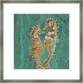 Two Seahorse Lovers Framed Print