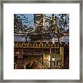 Two Towers Framed Print