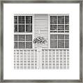 Two Windows Framed Print