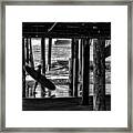 Under The Boardwalk Framed Print