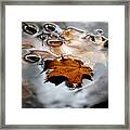 Under Water Fall Framed Print