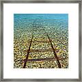 Underwater Railroad Framed Print