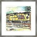 Union Pacific Engine Framed Print