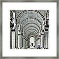 Union Station Exterior Archway Framed Print