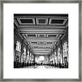 Union Station Perspective Framed Print