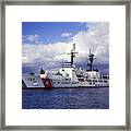 United States Coast Guard Cutter Rush Framed Print
