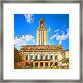 University Of Texas Framed Print