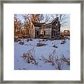 Unsteady Framed Print