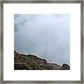 The Wall Of Water Framed Print