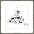 Up For Repairs In Pointe A La Hache Louisiana Framed Print