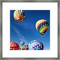 Up In A Hot Air Balloon 2 Framed Print