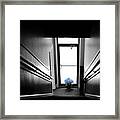 Up The Down Staircase Framed Print