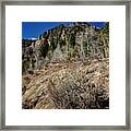 Up The Hill Framed Print