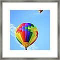 Up, Up And Away Framed Print
