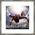 Upheld By Grace Framed Print