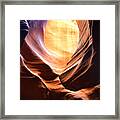 Upper Antelope Canyon Framed Print