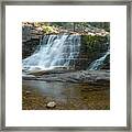 Upper Provo River Falls Framed Print