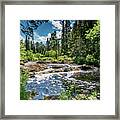 Upper Tioga Falls Framed Print