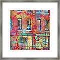 Urban Wall Framed Print