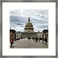 U.s. Capitol Building Framed Print