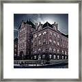 Famous Haunted Science Hall At Uw Madison Framed Print